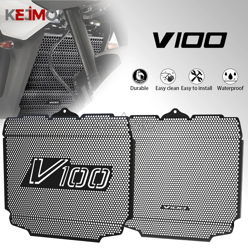 Aluminum Motorcycle V100 Mandello S 2023 2024 For Moto Guzzi Stelvio 1000 2024 25 2026 Radiator Protective Grille Guard Cover
Aluminum Motorcycle V100 Mandello S 2023 2024 For Moto Guzzi Stelvio 1000 2024 25 2026 Radiator Protective Grille Guard Cover