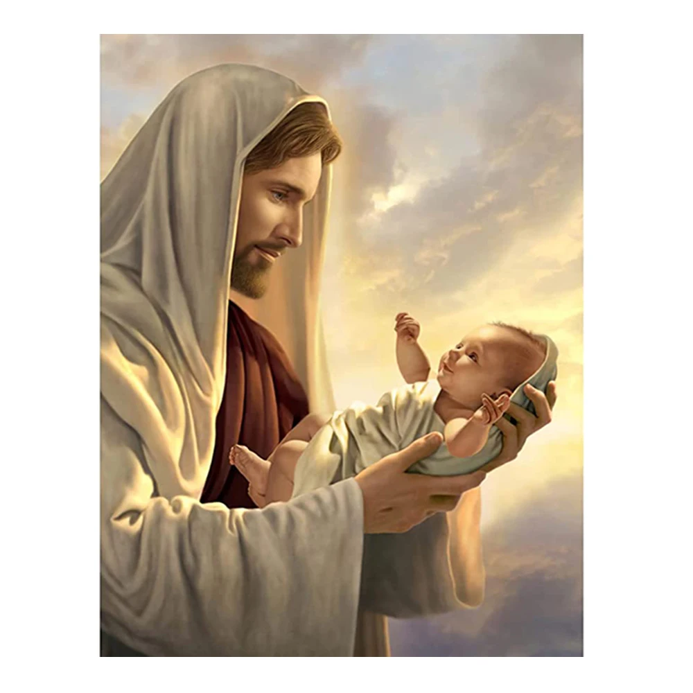 YI BRIGH Dynamic 5D DIY Handmade Diamond Painting Full Square Or Round Diamond Jesus Christ And The Child Room Decoration
YI BRIGH Dynamic 5D DIY Handmade Diamond Painting Full Square Or Round Diamond Jesus Christ And The Child Room Decoration