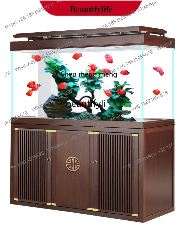 X ss 8617 New Chinese fish tank ultra-white glass office floor-to-ceiling bottom filter water-free aquarium
X ss 8617 New Chinese fish tank ultra-white glass office floor-to-ceiling bottom filter water-free aquarium