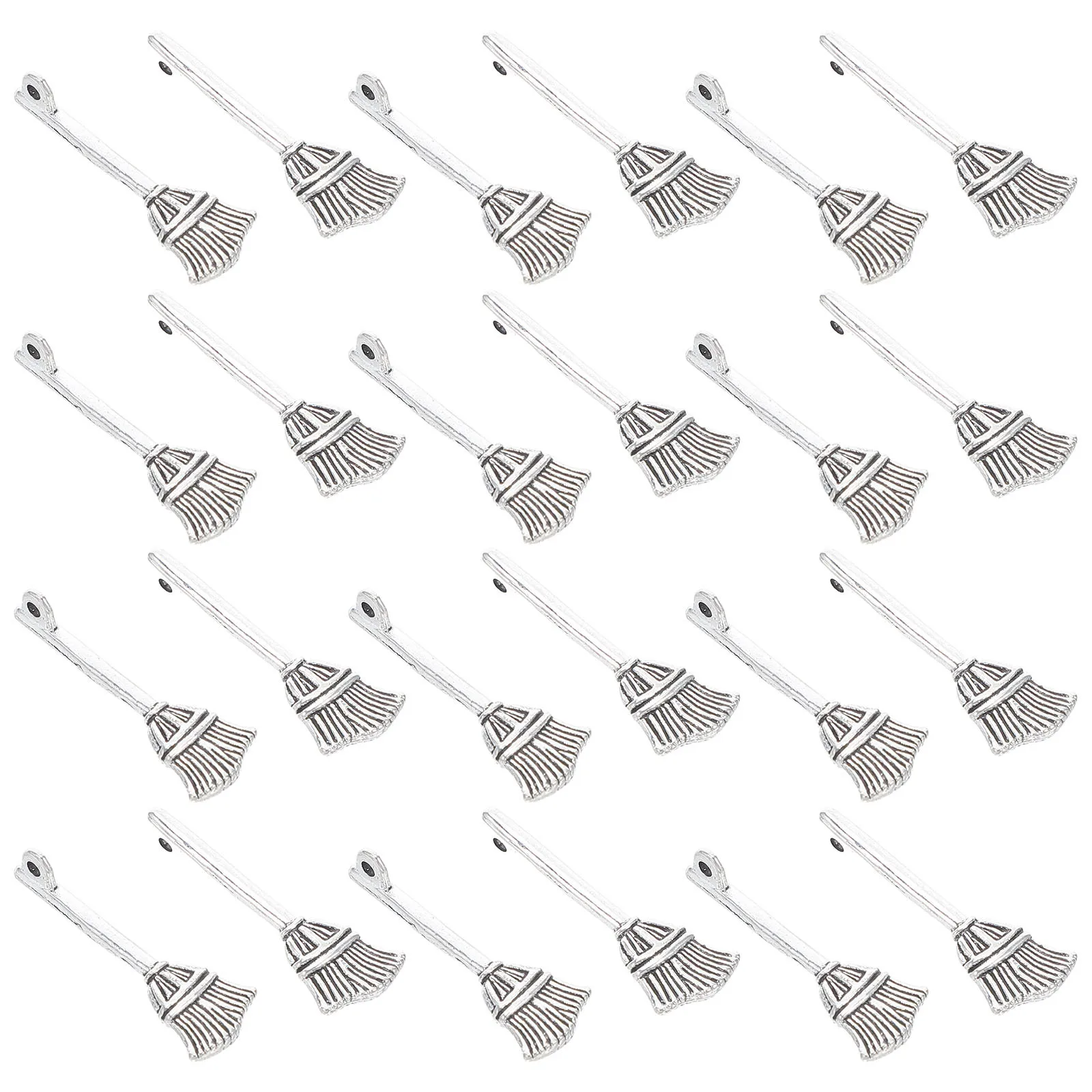 200Pcs Silver Broom Charms Halloween Alloy Pendants for DIY Necklace Bracelet Earring Crafting Accessories
200Pcs Silver Broom Charms Halloween Alloy Pendants for DIY Necklace Bracelet Earring Crafting Accessories
