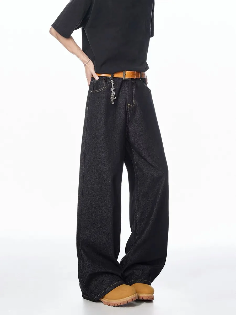 Retro Denim Original Bla Loose Straight Leg Women's Jeans American Street Sle High Waist Wide Leg Long Trousers Trendy Brand
Retro Denim Original Bla Loose Straight Leg Women's Jeans American Street Sle High Waist Wide Leg Long Trousers Trendy Brand