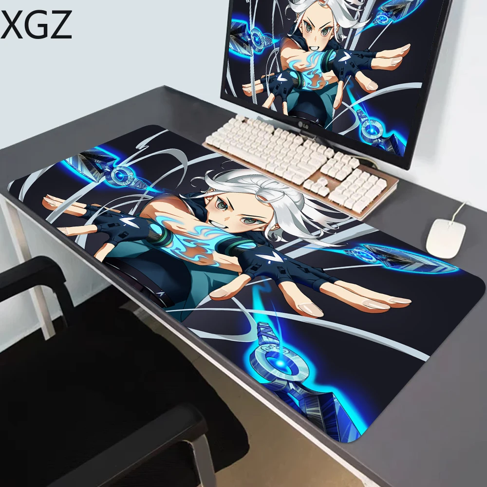 Hot XXL Game Valorant Jett Mouse Pad Gaming Accessories Office Gamer Keyboard Desk Mat Non-Slip Large rubber carpet 40*90cm rug
Hot XXL Game Valorant Jett Mouse Pad Gaming Accessories Office Gamer Keyboard Desk Mat Non-Slip Large rubber carpet 40*90cm rug