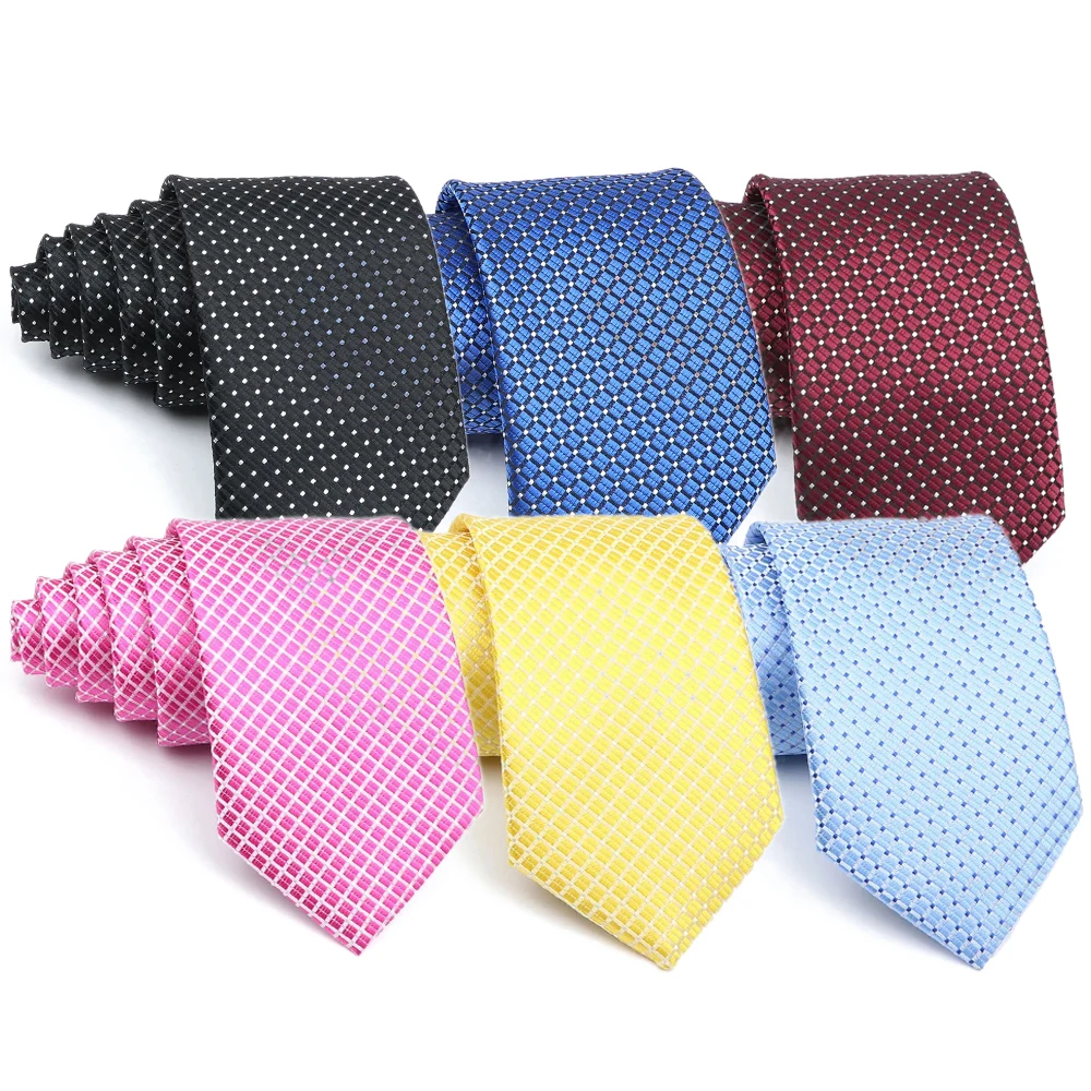 Classic Men's 6cm Polyester Tie Gray Striped Plaid Jacquard Weave Slim Narrow Necktie Business Wedding Party Accessories Gifts
Classic Men's 6cm Polyester Tie Gray Striped Plaid Jacquard Weave Slim Narrow Necktie Business Wedding Party Accessories Gifts
