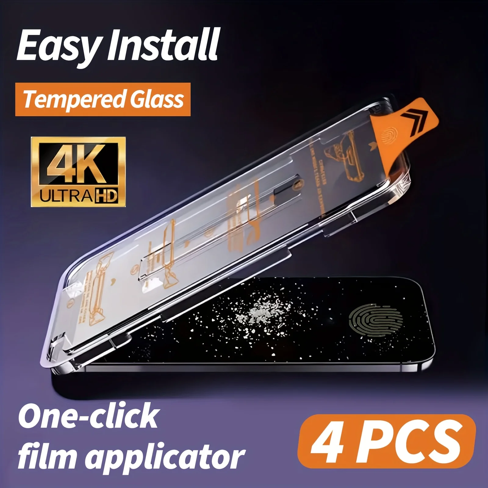 4PCS Dust Free Easy Install Screen Protector For iPhone 17 16 Pro Max 13 11 15 14 16e 12 Mini XR Xs 7 8 Plus Air Tempered Glass
4PCS Dust Free Easy Install Screen Protector For iPhone 17 16 Pro Max 13 11 15 14 16e 12 Mini XR Xs 7 8 Plus Air Tempered Glass