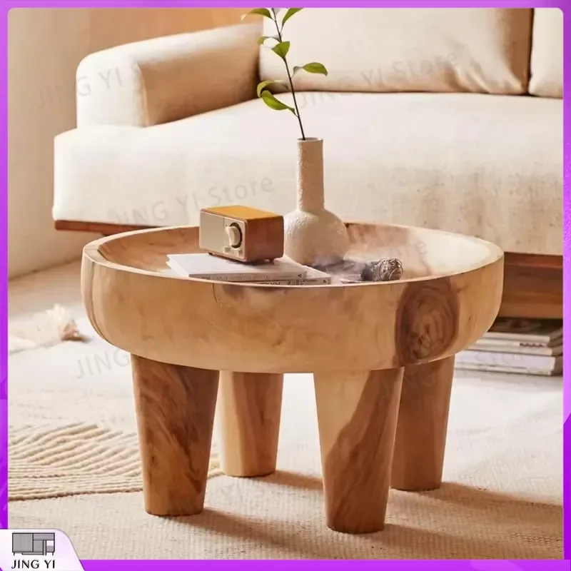 Modern Solid Wood Round Coffee Table for Living Room Sofa Table Home Office Desk Small Space Furniture Minimalist Design
Modern Solid Wood Round Coffee Table for Living Room Sofa Table Home Office Desk Small Space Furniture Minimalist Design