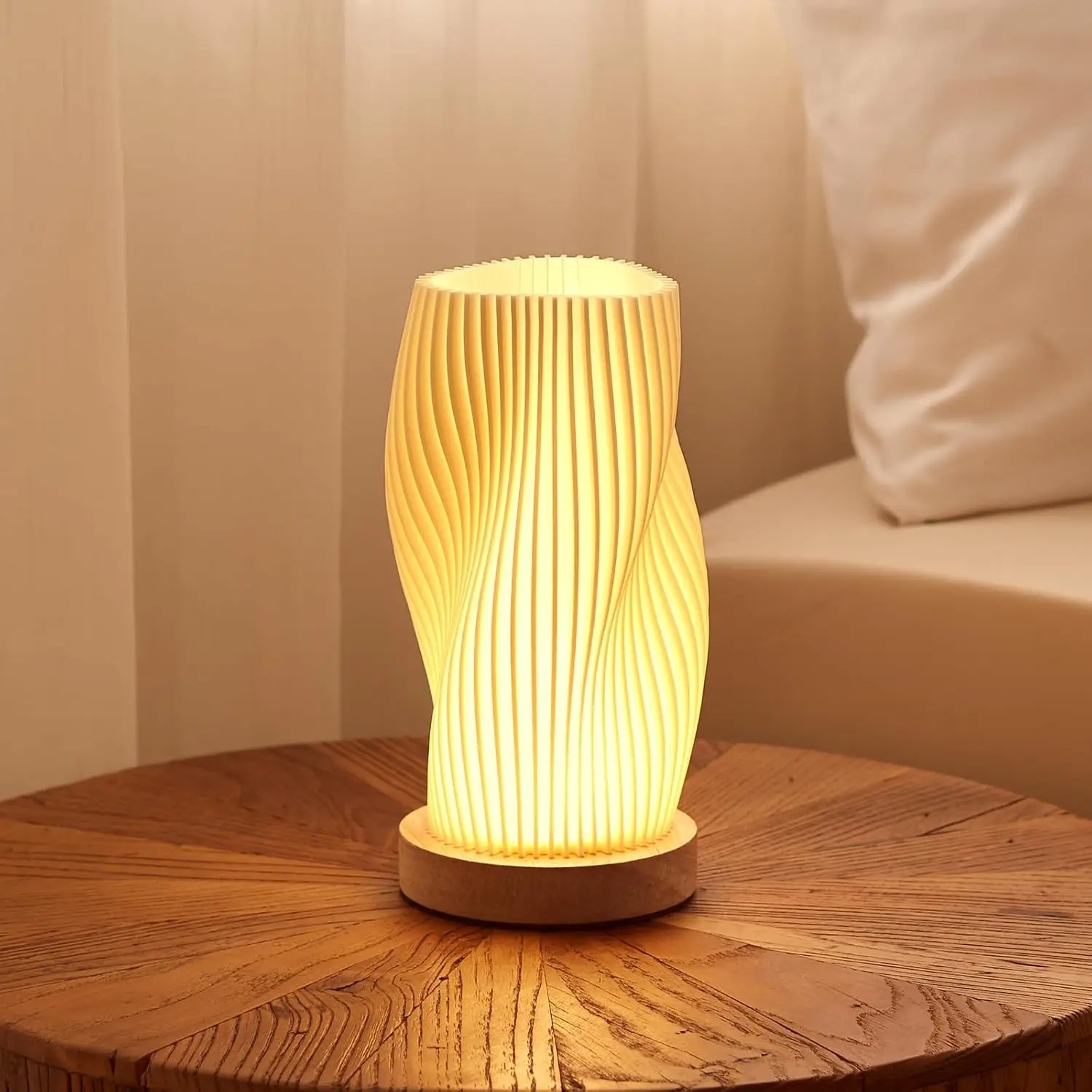 EISLLOLY Home Decor Table Lamp, Rechargeable, Touch Sensitive, 3 Color Temperatures, Adjustable Brightness
EISLLOLY Home Decor Table Lamp, Rechargeable, Touch Sensitive, 3 Color Temperatures, Adjustable Brightness