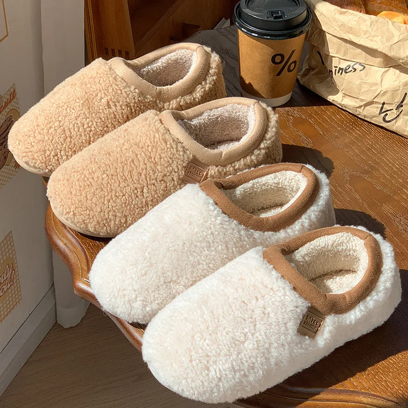 Soft Sole Home Plush Warm Fluffy Cotton Shoes For Women Men Autumn Winter Couples Indoor Non-Slip Lightweight Indoor Home Shoes
Soft Sole Home Plush Warm Fluffy Cotton Shoes For Women Men Autumn Winter Couples Indoor Non-Slip Lightweight Indoor Home Shoes