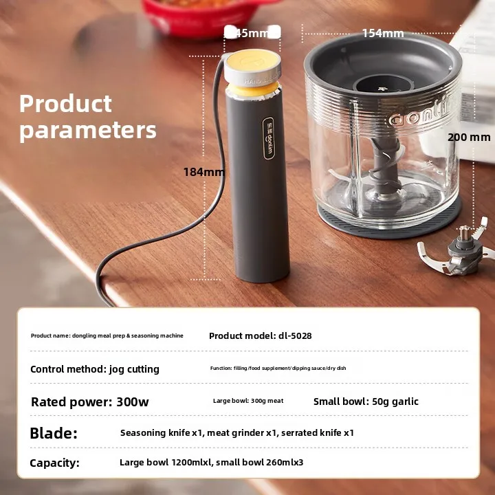 Мясорубка Бытовая машина для прикорма Многофункциональная стеклянная модель высокой мощности
Мясорубка Бытовая машина для прикорма Многофункциональная стеклянная модель высокой мощности