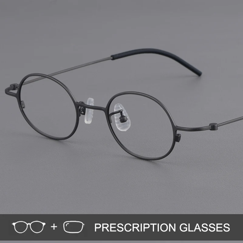 Small Round Pure Titanium Glasses Frame Single Vision Prescription Eyeglasses High Degree Optical Spectacles Mens Women Eyewear
Small Round Pure Titanium Glasses Frame Single Vision Prescription Eyeglasses High Degree Optical Spectacles Mens Women Eyewear