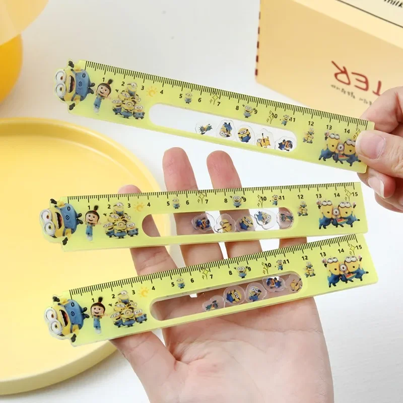 Minionsed 15cm High‑Appearance Decompression Wavy Ruler Hard Acrylic Straight Ruler Student Stationery Supplies Gift
Minionsed 15cm High‑Appearance Decompression Wavy Ruler Hard Acrylic Straight Ruler Student Stationery Supplies Gift