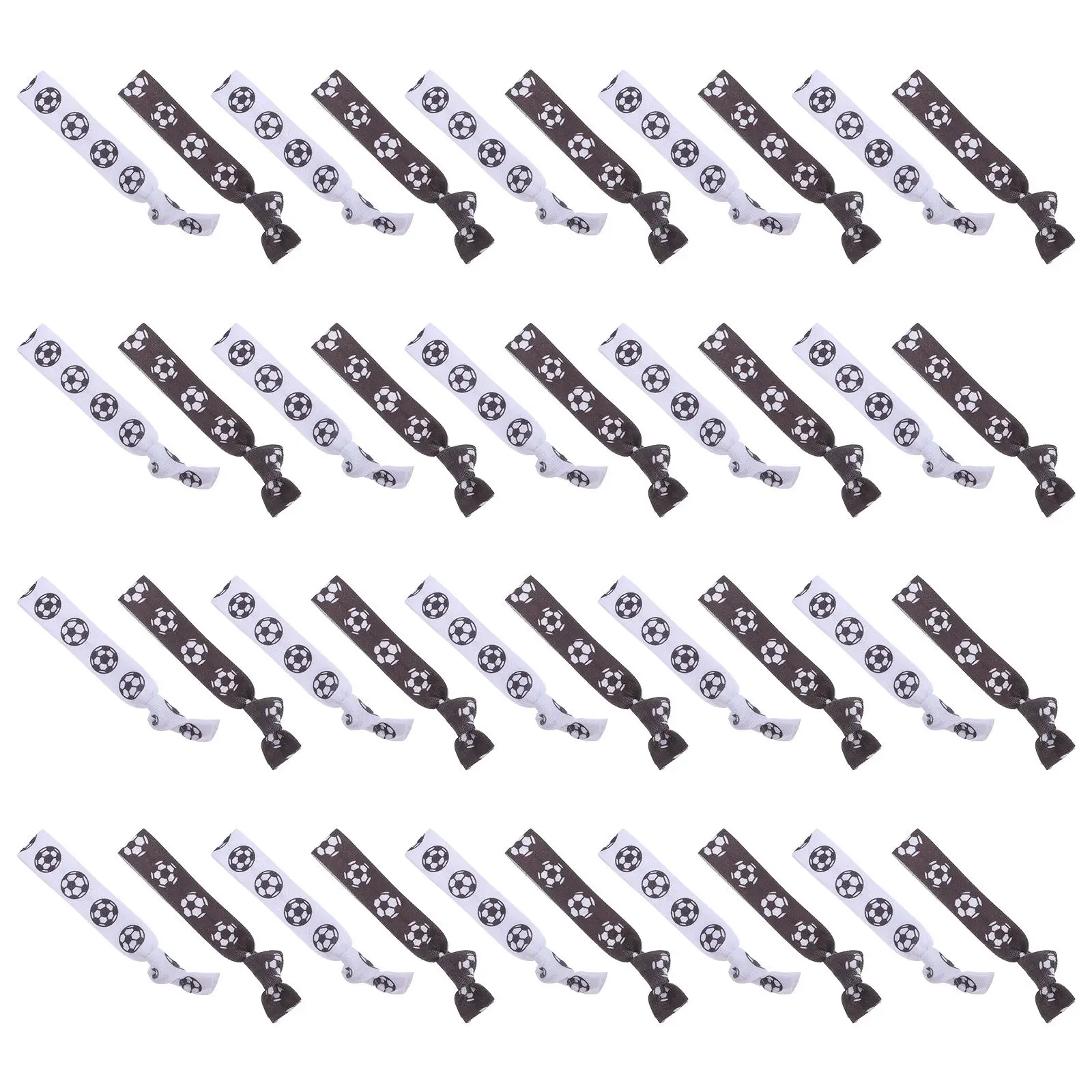 40Pcs Soccer Wrist Ties Lightweight Comfortable Football Wristbands for Kids Women Coaches Souvenirs Birthday Party Favors
40Pcs Soccer Wrist Ties Lightweight Comfortable Football Wristbands for Kids Women Coaches Souvenirs Birthday Party Favors