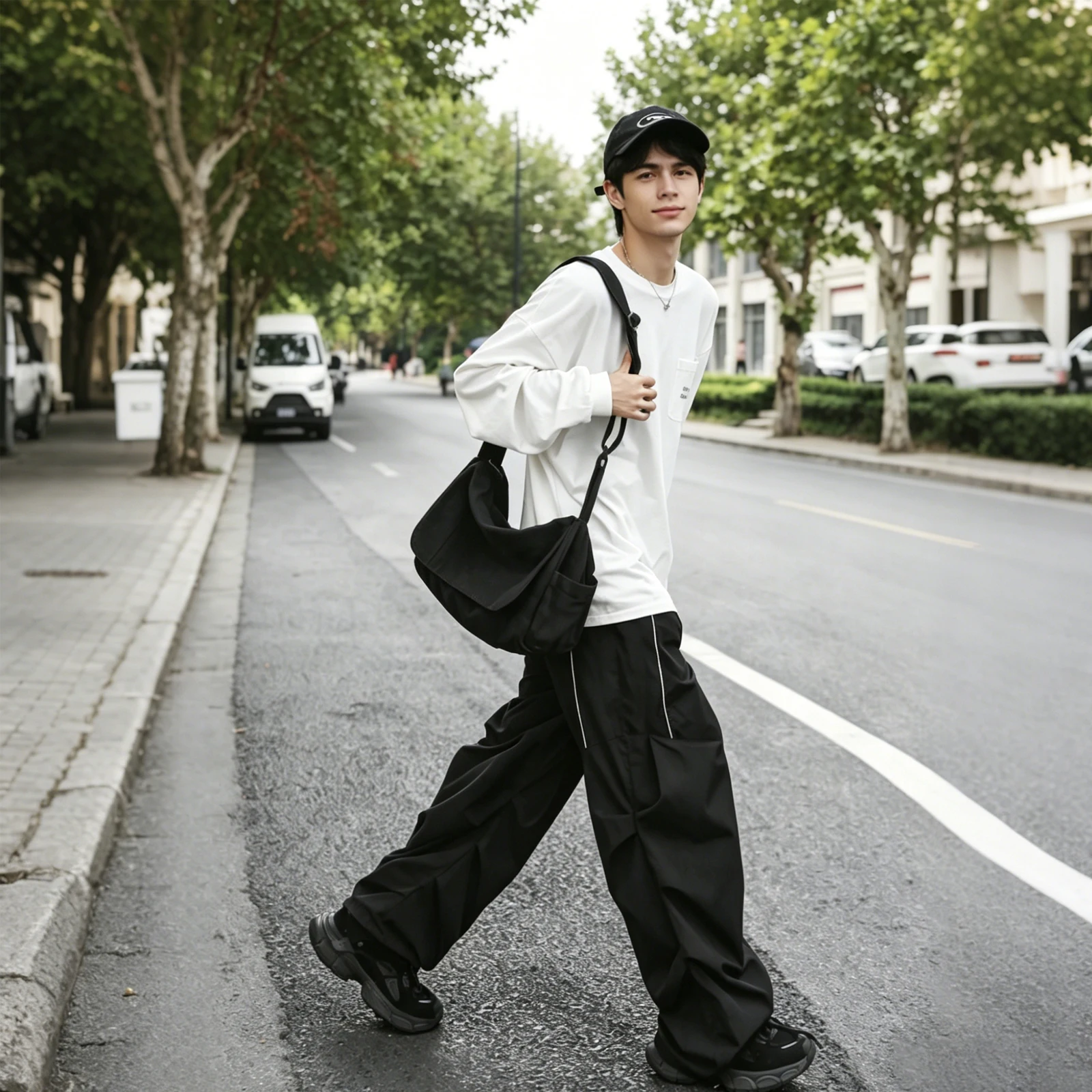Vintage Canvas Messenger Bag Casual Minimalist Lightweight Soft Crossbody Shoulder Hobo Bag for Men Women Work Travel Outing Gif
Vintage Canvas Messenger Bag Casual Minimalist Lightweight Soft Crossbody Shoulder Hobo Bag for Men Women Work Travel Outing Gif