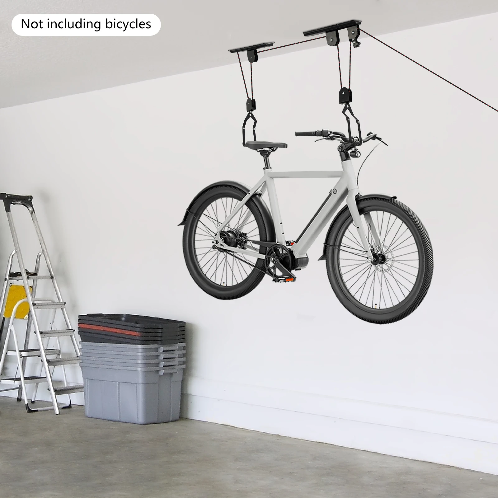 Регулируемая потолочная подъемная система велосипедного шкива с ремнем безопасности, сверхмощная система подъема велосипедного шкива 132 фунта для гаража, горных/дорожных велосипедов
Регулируемая потолочная подъемная система велосипедного шкива с ремнем безопасности, сверхмощная система подъема велосипедного шкива 132 фунта для гаража, горных/дорожных велосипедов