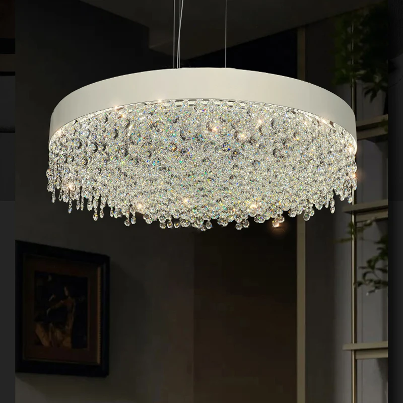 French Restaurant Lamp New Style Bar Chandelier Creative Personality Designer High-end White Modern Crystal Lamp
French Restaurant Lamp New Style Bar Chandelier Creative Personality Designer High-end White Modern Crystal Lamp