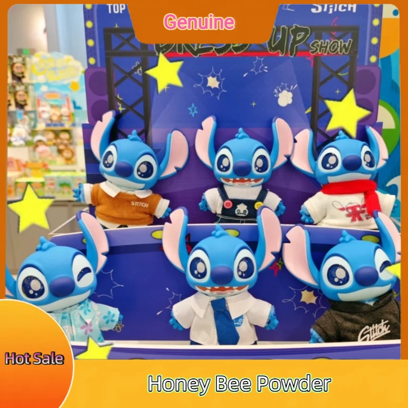 Genuine Stitch Dress-Up Show Series Blind Box Cute Stitch Figure Pendant Surprise Mystery Box Toy Key Chain Kid Customized Gift
Genuine Stitch Dress-Up Show Series Blind Box Cute Stitch Figure Pendant Surprise Mystery Box Toy Key Chain Kid Customized Gift