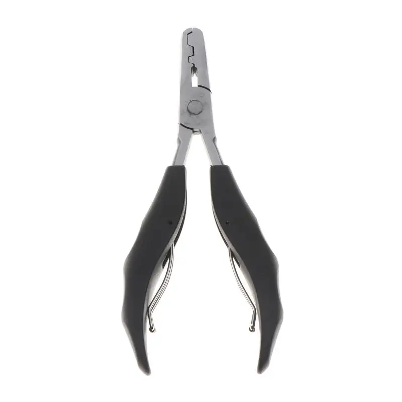 【IIOO】1 PCS Black Handle Plier With Flat Grooves 3mm And 5mm Grooves Pre-Bonded Hair Extension Clamp
【IIOO】1 PCS Black Handle Plier With Flat Grooves 3mm And 5mm Grooves Pre-Bonded Hair Extension Clamp