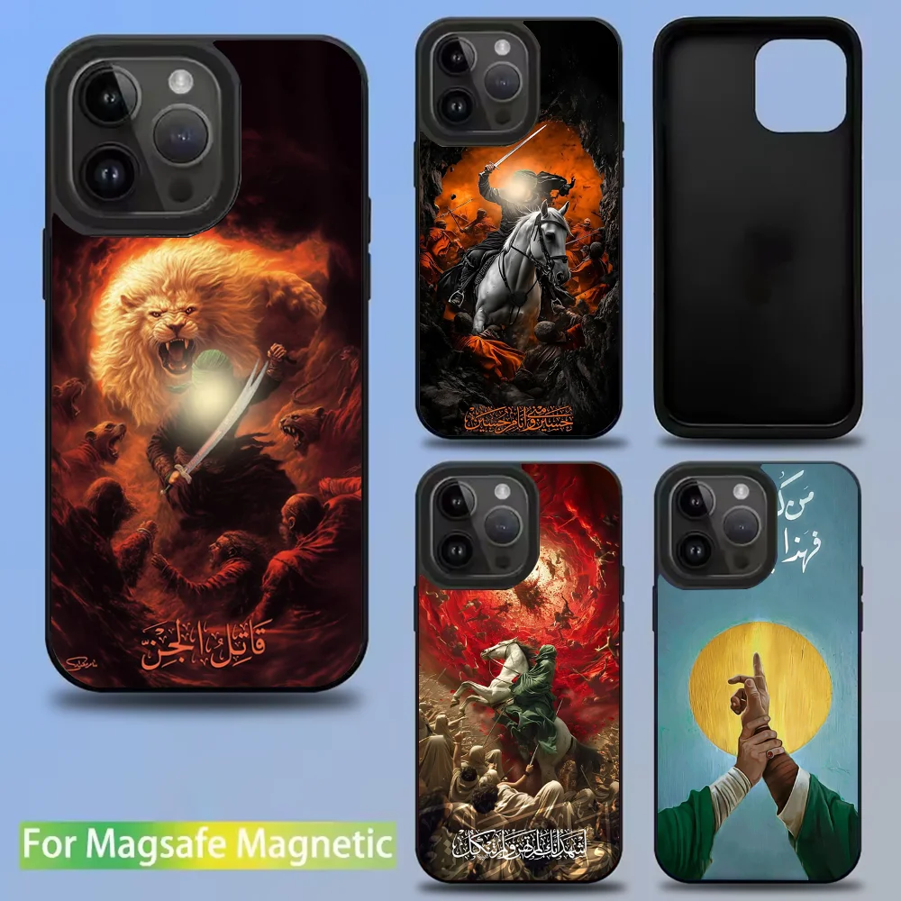 Imam Hussain Shia Ali Phone Case For iPhone 16,15,14,13,12,11,Pro,Max,Plus,Mini,SE New Magsafe Magnetic Wireless Charging
Imam Hussain Shia Ali Phone Case For iPhone 16,15,14,13,12,11,Pro,Max,Plus,Mini,SE New Magsafe Magnetic Wireless Charging