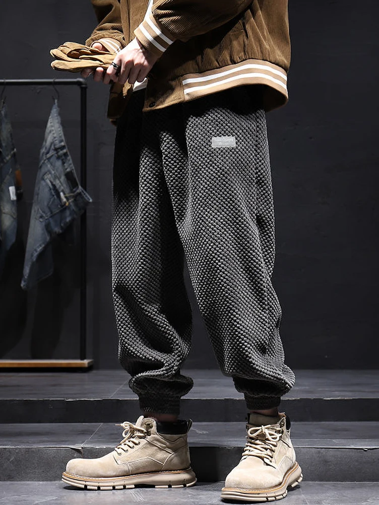 Autumn Winter Warm Casual Baggy Corduroy Pants Men's Streetwear Y2k Loose Jogging Sweatpants Ankle-Length Harem Trousers
Autumn Winter Warm Casual Baggy Corduroy Pants Men's Streetwear Y2k Loose Jogging Sweatpants Ankle-Length Harem Trousers