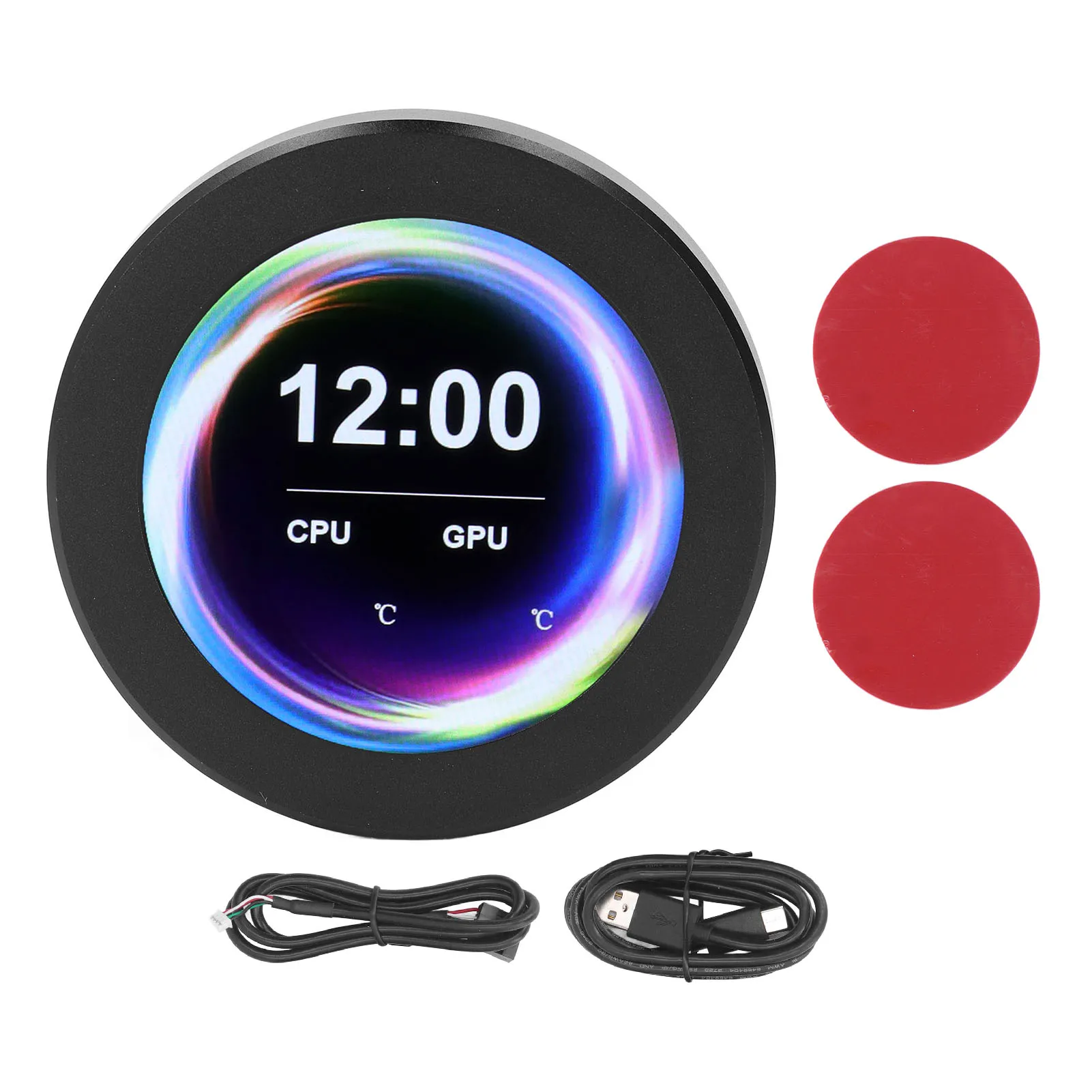 Computer Accessories Display Screen Upgrade Kit 2.1in CPU Liquid Cooler LCD Display Temp Monitor Computer Accessories PC Parts
Computer Accessories Display Screen Upgrade Kit 2.1in CPU Liquid Cooler LCD Display Temp Monitor Computer Accessories PC Parts
