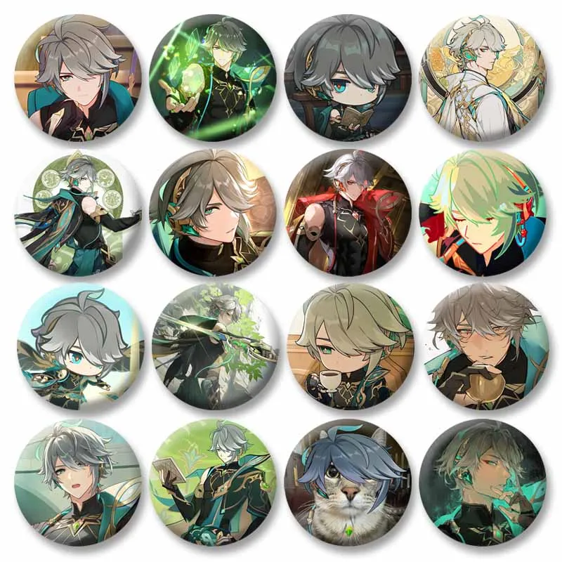 Genshin Impact Alhaitham Icons Badge Enamel Tinplate Round Brooch Button Pins for Backpack Jewelry Accessories Souvenir Gifts
Genshin Impact Alhaitham Icons Badge Enamel Tinplate Round Brooch Button Pins for Backpack Jewelry Accessories Souvenir Gifts