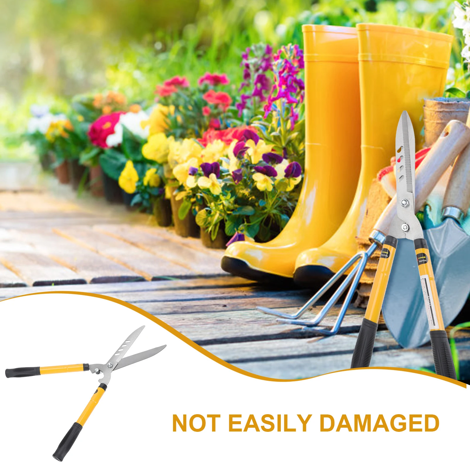 1pc Pruning Shears Garden Scissors Durable Steel Anti-slip Handle Branch Hedge Tool Gardening Lopper
1pc Pruning Shears Garden Scissors Durable Steel Anti-slip Handle Branch Hedge Tool Gardening Lopper