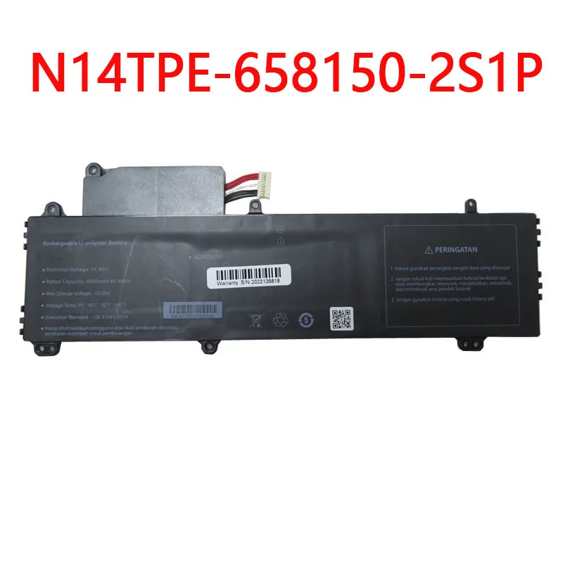 Аккумулятор для ноутбука N14TPE N14TPE- 658150 -2S1P 11,40 В 4000 мАч 45,6 Втч 10 контактов 7 линий Новый
Аккумулятор для ноутбука N14TPE N14TPE- 658150 -2S1P 11,40 В 4000 мАч 45,6 Втч 10 контактов 7 линий Новый