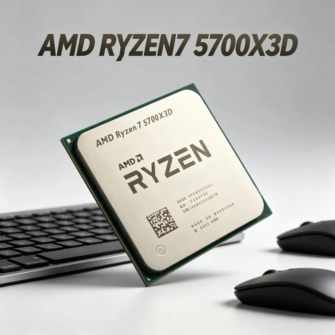 High Performance AMD Ryzen 7 5700X3D Stable Running 8 Core 16 Thread 4.1GHz Boost AM4 DDR4 Desktop Processor
High Performance AMD Ryzen 7 5700X3D Stable Running 8 Core 16 Thread 4.1GHz Boost AM4 DDR4 Desktop Processor