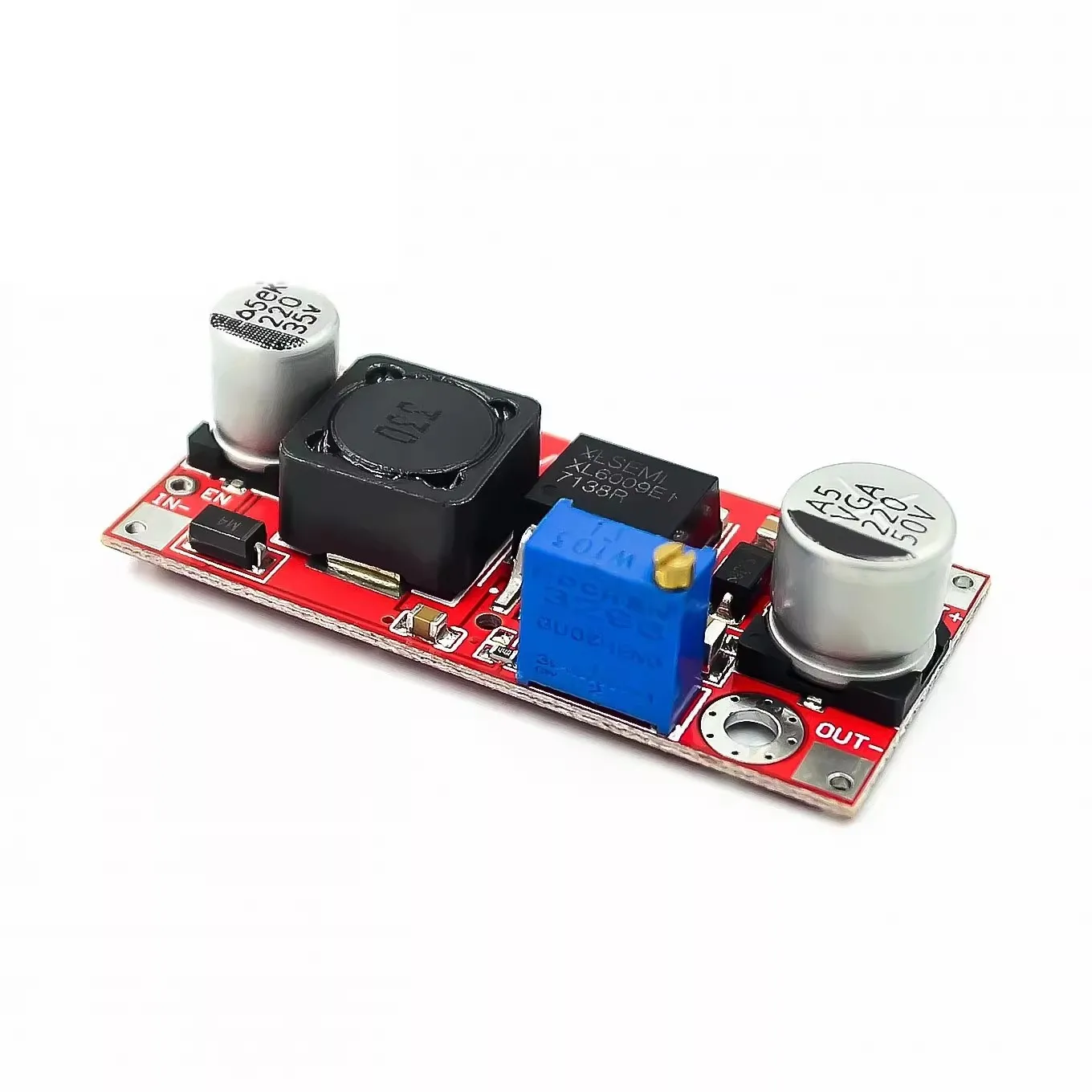 3pcs XL6009 DC DC Adjustable Boost Converter High Performance Low Ripple with Enable Pin Better Than LM2577
3pcs XL6009 DC DC Adjustable Boost Converter High Performance Low Ripple with Enable Pin Better Than LM2577