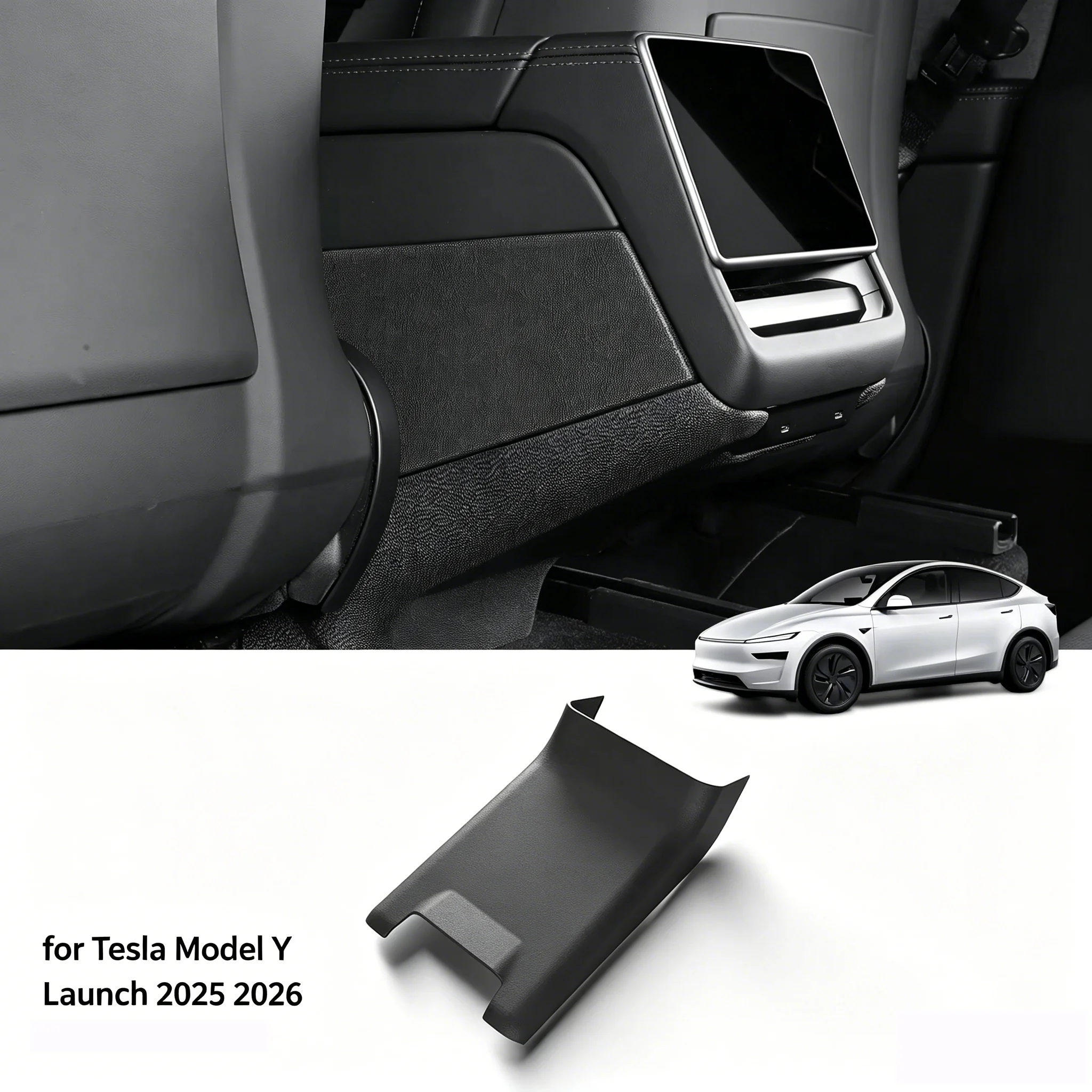 LUCKEASY for Tesla Model Y Launch 2025 2026 Juniper Anti-dirt Protective Pad Central Control Side Anti Kick Pad TPE Accessories
LUCKEASY for Tesla Model Y Launch 2025 2026 Juniper Anti-dirt Protective Pad Central Control Side Anti Kick Pad TPE Accessories