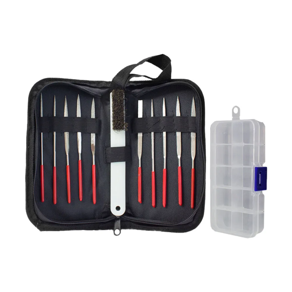 High-intensity Use Workshop Use Electroplated File File Set With Brush High Temperature Quenching Optimal Control
High-intensity Use Workshop Use Electroplated File File Set With Brush High Temperature Quenching Optimal Control