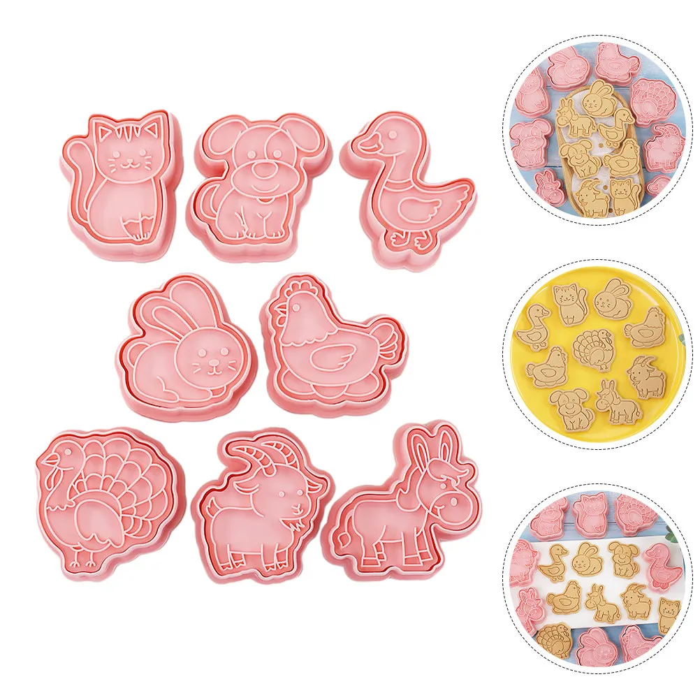 1Set Animal Shaped Biscuit Cutter Mold Plastic Reusable Cookie Mold for Baking Cartoon Cookie Stamps DIY Baking Tools
1Set Animal Shaped Biscuit Cutter Mold Plastic Reusable Cookie Mold for Baking Cartoon Cookie Stamps DIY Baking Tools