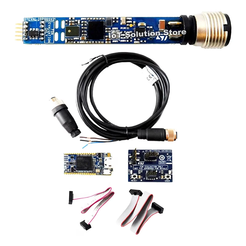 STEVAL-BFA001V2B Multi-sensor predictive maintenance kit with IO-Link stack v.1.1
STEVAL-BFA001V2B Multi-sensor predictive maintenance kit with IO-Link stack v.1.1