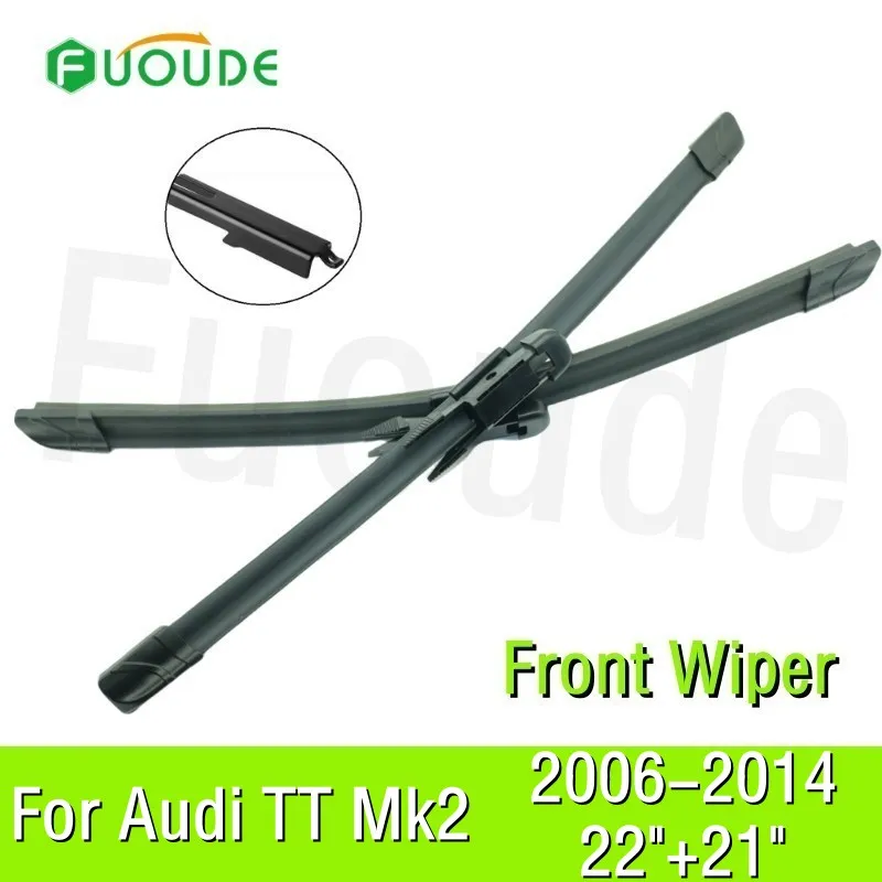 Wiper Blade For Audi TT Mk2 22"+21" Car Windshield Windscreen Rubber 2006 2007 2008 2009 2010 2011 2012 2013 2014
Wiper Blade For Audi TT Mk2 22"+21" Car Windshield Windscreen Rubber 2006 2007 2008 2009 2010 2011 2012 2013 2014