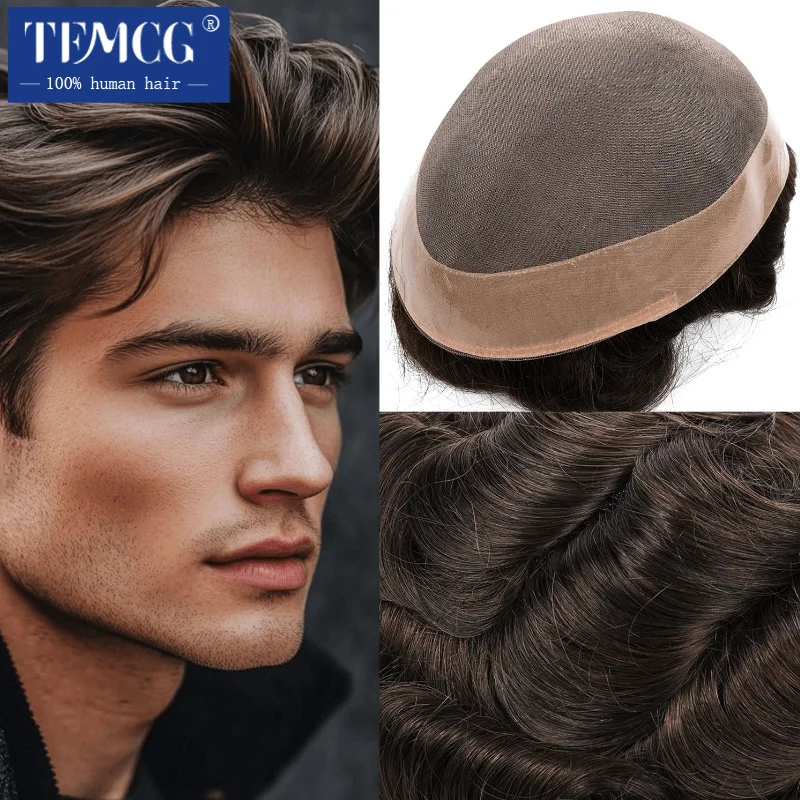 Male Hair Prosthesis Fine Mono,High Quaitly Man Wig Breathable and Durable Toupee Men 100% Human Hair Men's Capillary Prothesis
Male Hair Prosthesis Fine Mono,High Quaitly Man Wig Breathable and Durable Toupee Men 100% Human Hair Men's Capillary Prothesis