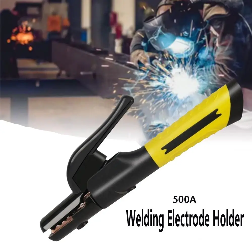 500 A Copper Welding Electrode Holder Heavy Duty Jaw Thickened Industrial Welding Pliers Stable Current Heat Resistant
500 A Copper Welding Electrode Holder Heavy Duty Jaw Thickened Industrial Welding Pliers Stable Current Heat Resistant
