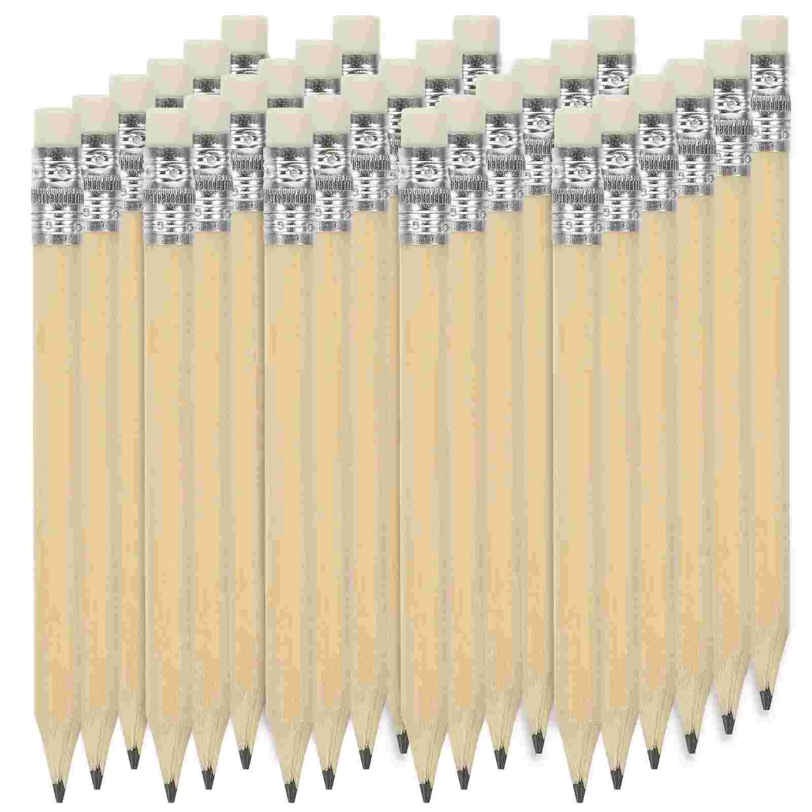 50 Pcs Mini Short Pencil Smooth Writing Pencils Students Drawing Kids Erasable Skin Wooden Log Adults
50 Pcs Mini Short Pencil Smooth Writing Pencils Students Drawing Kids Erasable Skin Wooden Log Adults