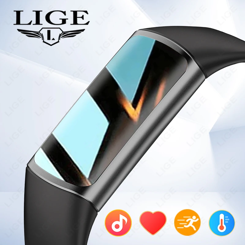LIGE 2025 Smart Wristband Sport Fitness Heart Rate Tracker Smartwatch AMOLED Screen Waterproof Smart Bracelet For Men Women New
LIGE 2025 Smart Wristband Sport Fitness Heart Rate Tracker Smartwatch AMOLED Screen Waterproof Smart Bracelet For Men Women New
