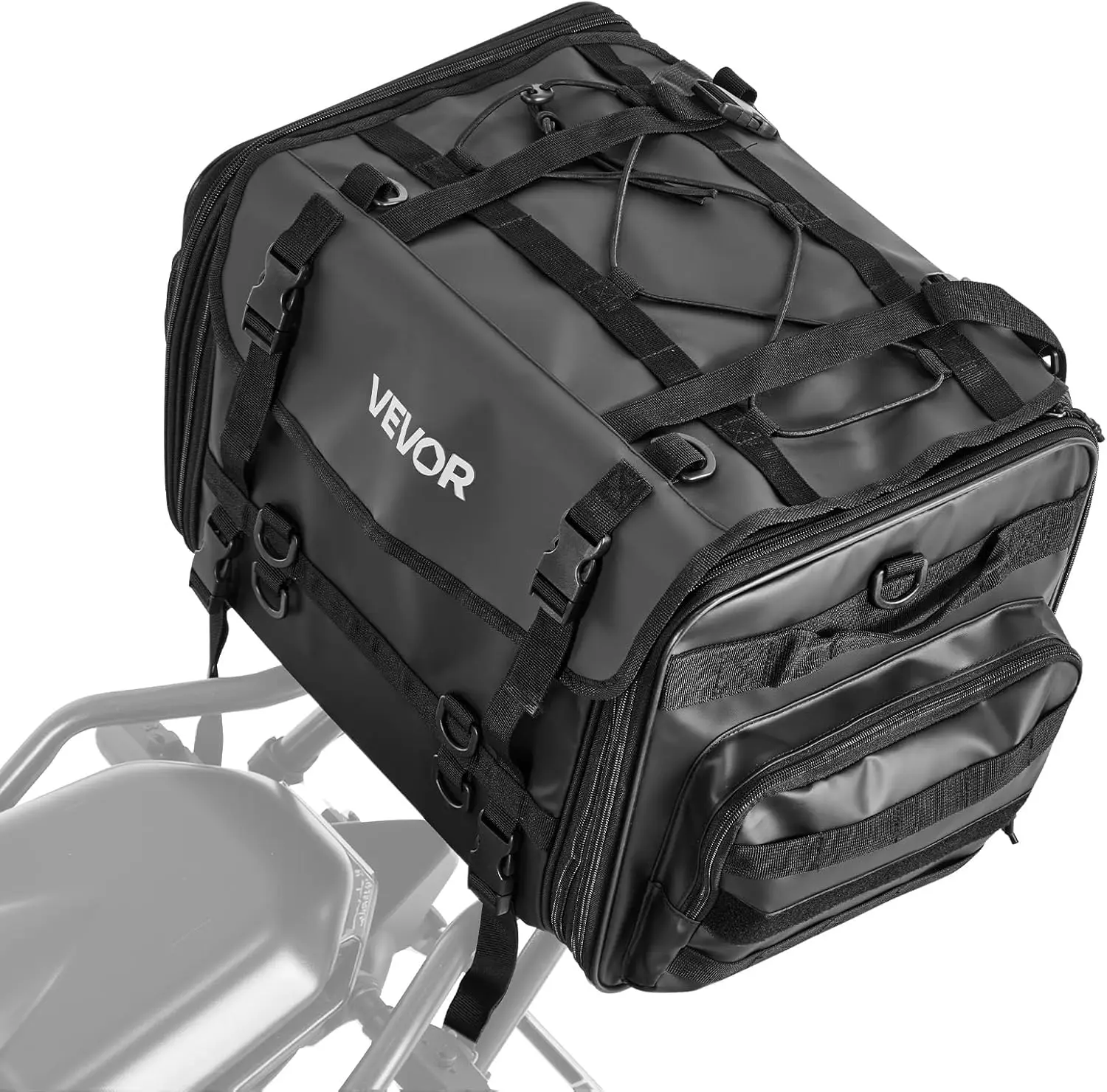 Motorcycle Tail Bag, 40-60 L Expandable Motorcycle Rear Seat Bag with Waterproof Rain Cover, Foldable Outdoor Sports Motorbike L
Motorcycle Tail Bag, 40-60 L Expandable Motorcycle Rear Seat Bag with Waterproof Rain Cover, Foldable Outdoor Sports Motorbike L