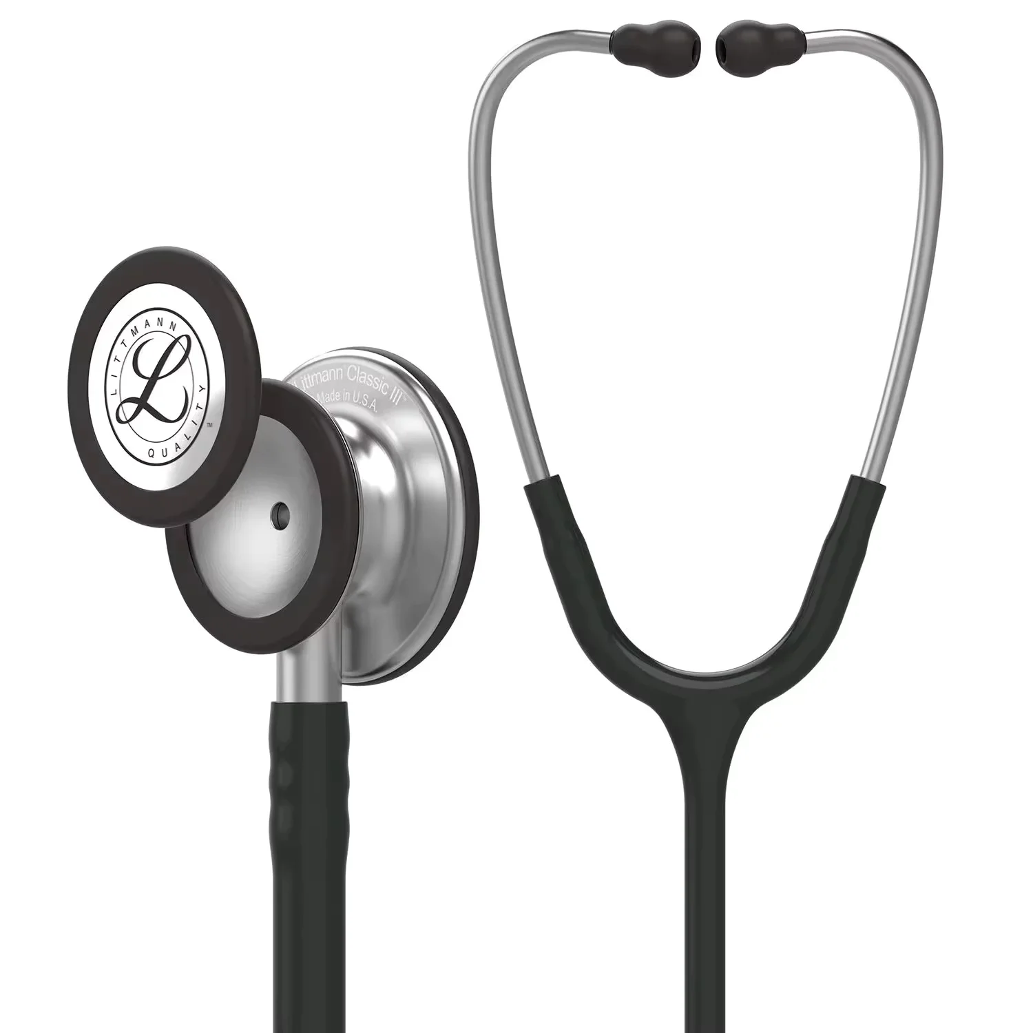 Стетоскоп для мониторинга 3M Littmann Classic III 5620, черная трубка, нержавеющая сталь, стержень и гарнитура для врача, медсестры, здравоохранения
Стетоскоп для мониторинга 3M Littmann Classic III 5620, черная трубка, нержавеющая сталь, стержень и гарнитура для врача, медсестры, здравоохранения