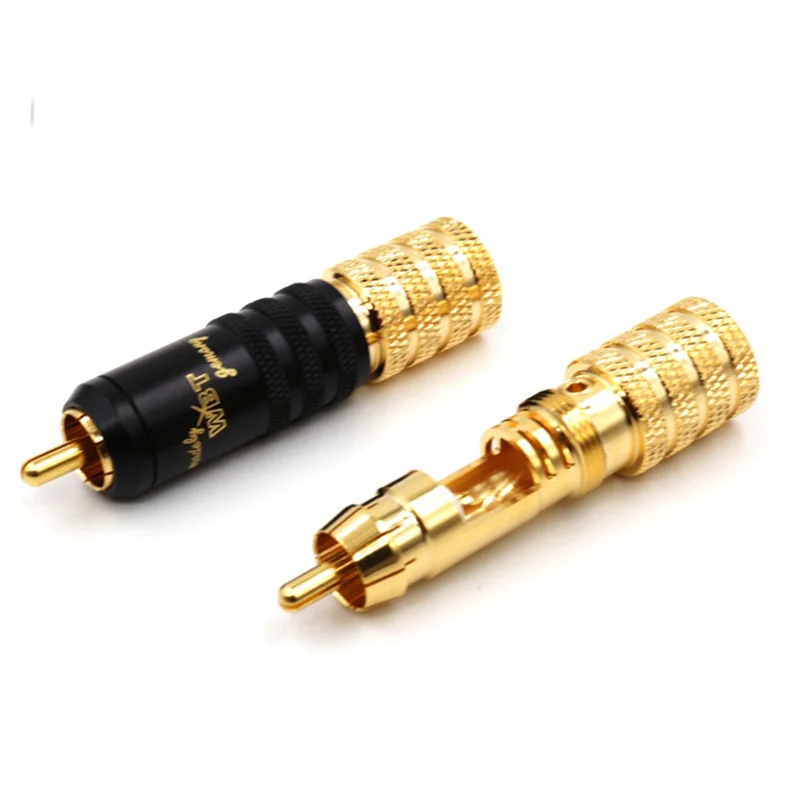 Набор из 4 адаптеров разъема RCA WBT-0150 из позолоченной меди, аудиоразъем Hi-Fi с надежным винтовым замкомab13
Набор из 4 адаптеров разъема RCA WBT-0150 из позолоченной меди, аудиоразъем Hi-Fi с надежным винтовым замкомab13
