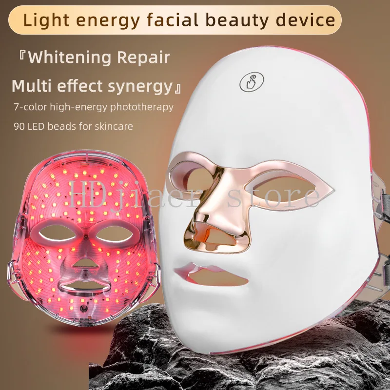 Home Beauty Instrument Face Mask Spectrometer Skin Care Red Blue Light Acne Removal LED Color Light Charging Photon Skin
Home Beauty Instrument Face Mask Spectrometer Skin Care Red Blue Light Acne Removal LED Color Light Charging Photon Skin