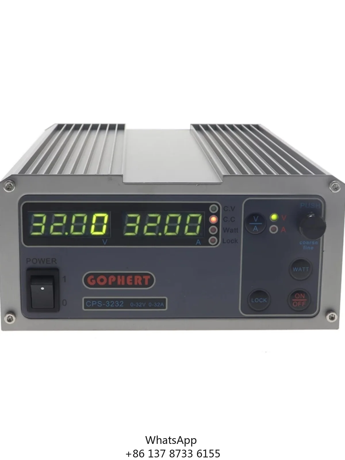 High-power DC Regulated Power Supply CPS3232 Adjustable Switching Power Supply Aging 32V 32A 36V 30A
High-power DC Regulated Power Supply CPS3232 Adjustable Switching Power Supply Aging 32V 32A 36V 30A