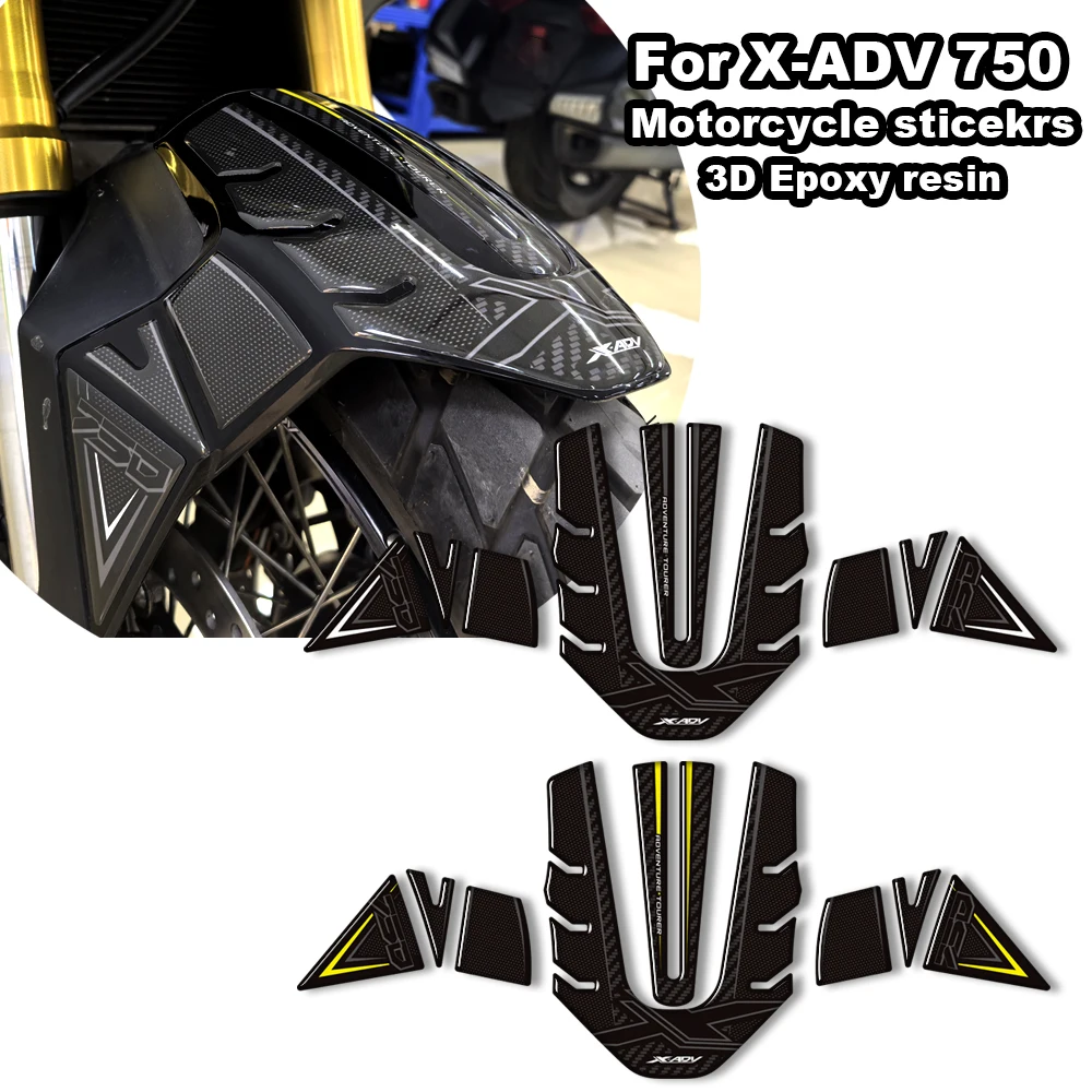 For Honda X-ADV 750 Adventure 2021 2022- 2025 Motorcycle 3D Epoxy resin Tank pad protection stickers Full Set
For Honda X-ADV 750 Adventure 2021 2022- 2025 Motorcycle 3D Epoxy resin Tank pad protection stickers Full Set