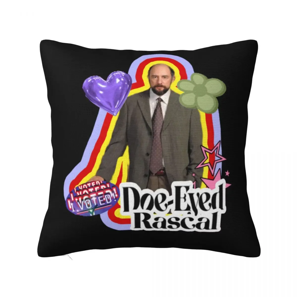 Toby Zeigler The Doe-Eyed Rascal From West Wing Square Pillowcase Pillow Cover Cushion Zip Throw Pillow for Home Living Room
Toby Zeigler The Doe-Eyed Rascal From West Wing Square Pillowcase Pillow Cover Cushion Zip Throw Pillow for Home Living Room
