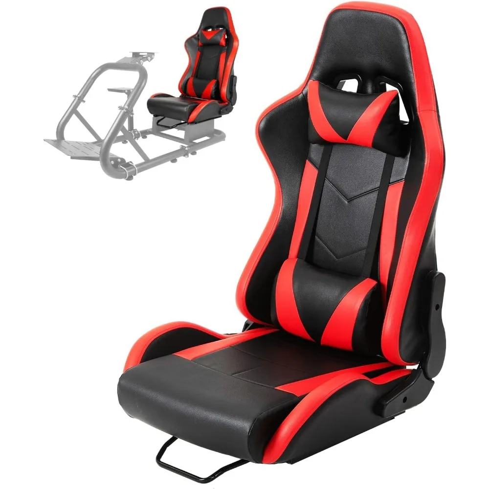 Dual Lock Slide Racing Seat,Load 400 Pounds,Adjustable Angle,Comfortable Breathable,Ergonomics,Flight Gaming Chair Fit f
Dual Lock Slide Racing Seat,Load 400 Pounds,Adjustable Angle,Comfortable Breathable,Ergonomics,Flight Gaming Chair Fit f