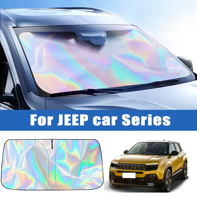 Car Windshield Sunshade Cover for JEEP Wrangler GrandCherokee Compass Renegade Cherokee Front Window Sun Shade UV Protection
Car Windshield Sunshade Cover for JEEP Wrangler GrandCherokee Compass Renegade Cherokee Front Window Sun Shade UV Protection