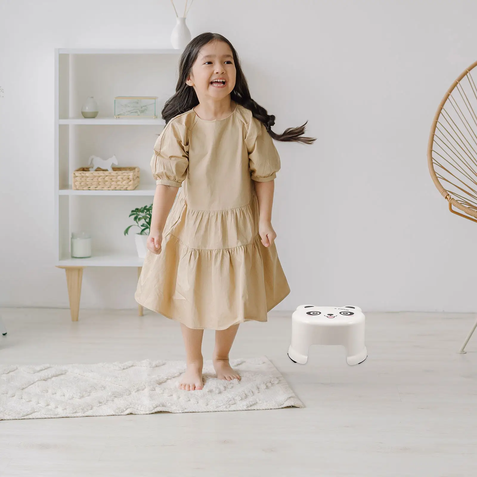Cute Cartoon Design Thickened Kids Bath Stool Non-Slip Bottom for Toddler Bathroom Kitchen Small Step Stool Child Portable
Cute Cartoon Design Thickened Kids Bath Stool Non-Slip Bottom for Toddler Bathroom Kitchen Small Step Stool Child Portable