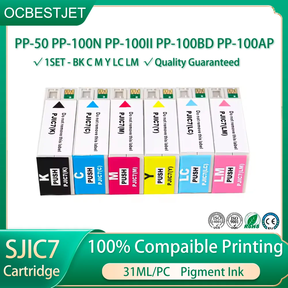 1SET PP50 PP100 Ink Cartridges For EPSON PJIC7 Compatible Ink Cartridge For PP 100N 50BD 100 II Printers
1SET PP50 PP100 Ink Cartridges For EPSON PJIC7 Compatible Ink Cartridge For PP 100N 50BD 100 II Printers
