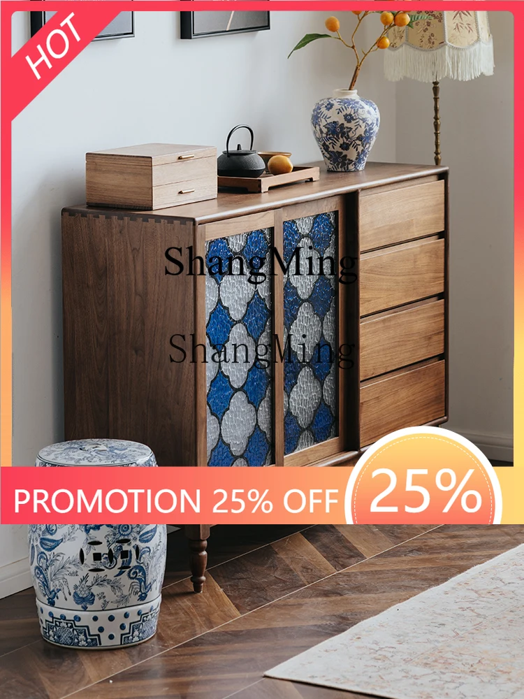 CL integrated against the wall retro black walnut solid wood living room dining room storage locker
CL integrated against the wall retro black walnut solid wood living room dining room storage locker