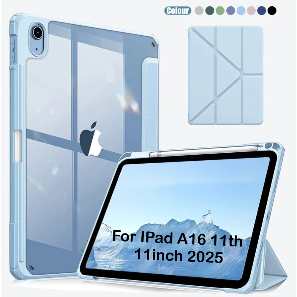 Tablet Case for IPad Pro 11th A16 10 9 Generation 8 7 Auto Awake Case for Ipad Air 7 6 5 4 3 2 Mini7 6 10.2 9.7 Shockproof Cover
Tablet Case for IPad Pro 11th A16 10 9 Generation 8 7 Auto Awake Case for Ipad Air 7 6 5 4 3 2 Mini7 6 10.2 9.7 Shockproof Cover